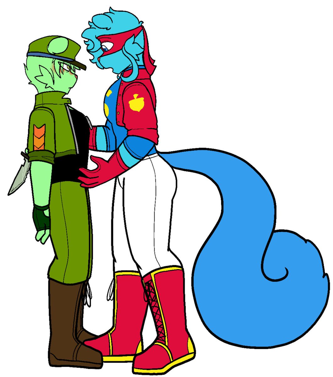gt_trashbag's tweet photo. #htf #happytreefriends #htffliqpy #htfsplendid

Me when I draw me enemies to friends to lovers ship and one of them just straight up HATES (obsessively loves and desires) the other

Also changing a bit of Splendid’s costume again haha https://t.co/aOoqGGvHMj