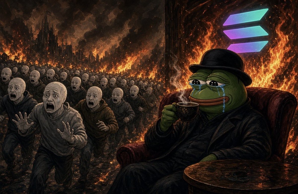 getFKSOL's tweet photo. this is fine. it's all fine. the coffee hasn't rugged yet. https://t.co/ItHmfKT0k1
