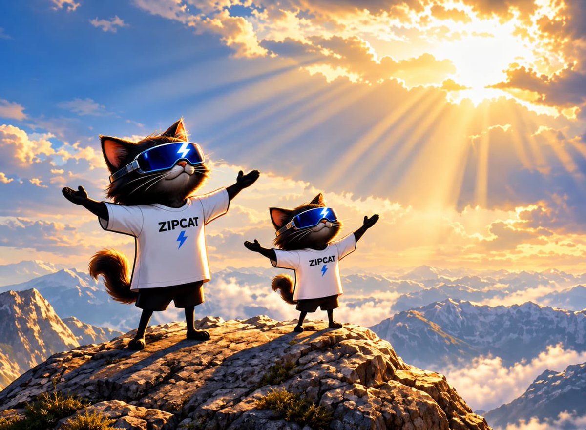 ZIPCATeth's tweet photo. We prayed for the heights.
Now we’re learning there are higher ones. 🐈‍⬛⚡️ https://t.co/dp8r83DulA