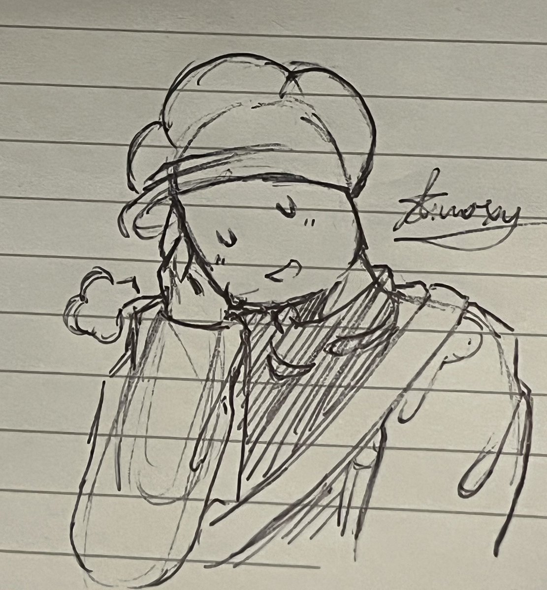 Isolated_ions's tweet photo. Stupid doodles of uhhh uhmmm uhhh 🤔 mostly Postman and one singular Sean
#anostalgichangoutgame #anhg #seildirectory #postman https://t.co/0MiUngustG