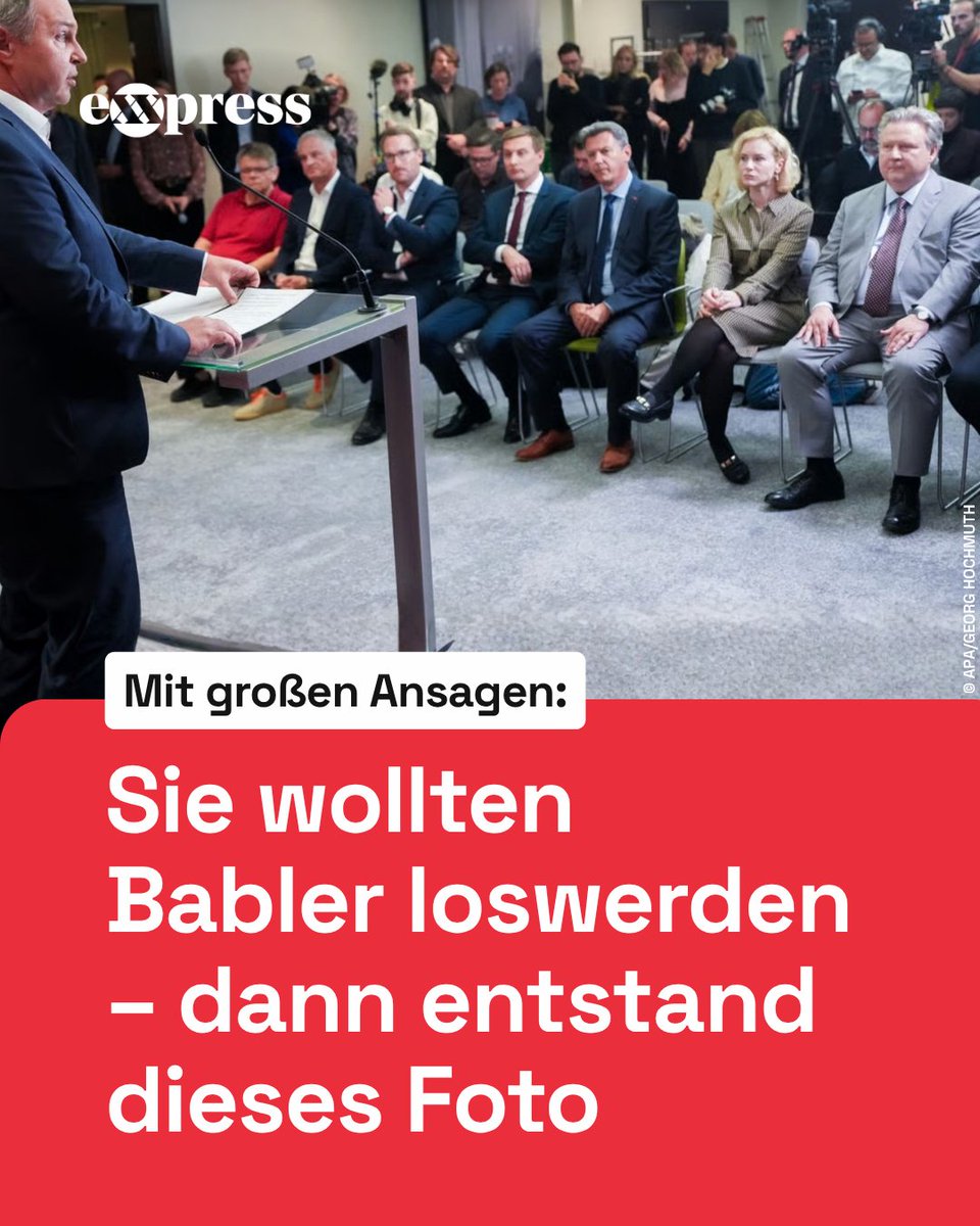 exxpressat's tweet photo. Alle neun Landeschefs wollten Babler loswerden. Babler wollte nicht gehen. Wenig später saßen sie vor ihm in der ersten Reihe. Mehr dazu im Artikel: https://t.co/SLo7rnp0GO

#Babler #SPÖ #Landeschefs #Krisengipfel #exxpress https://t.co/ROMKxKy528