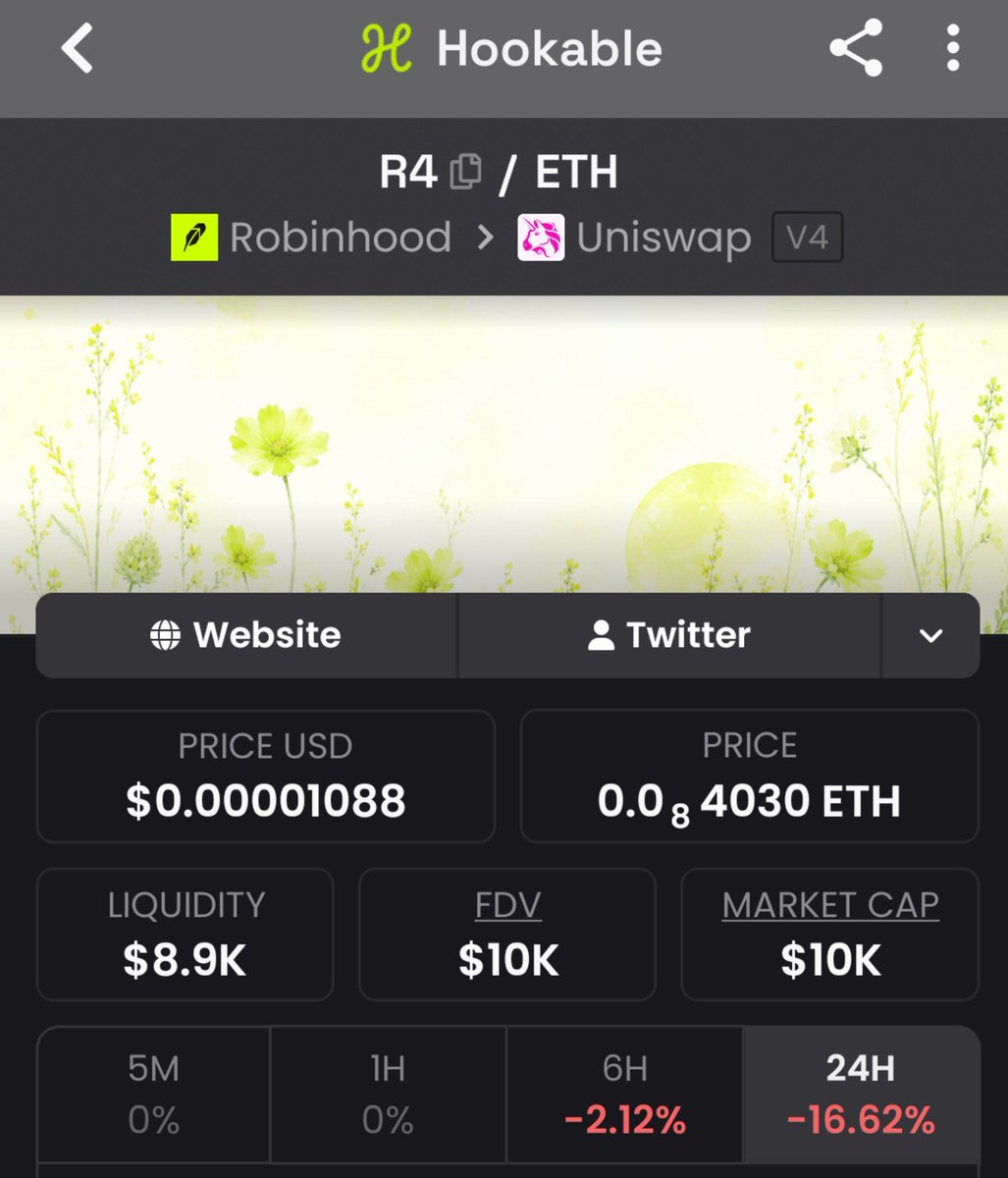 Ebonyicrypto's tweet photo. While $V4 is running, position for $R4 

0x3cc1251041C66ebC0D9aa1f422de43B0C06b8E8A https://t.co/dErAFwmHj6