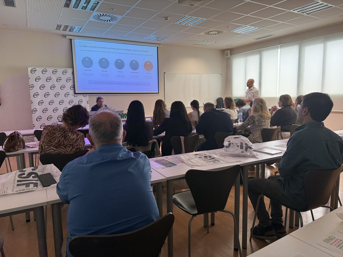 CastellonCsif's tweet photo. @CSIFCV @CSIFEnsenanzaCV 
#CSIF #Educación #Castellón #SaludMental #Prevención https://t.co/RoPOsbNC10