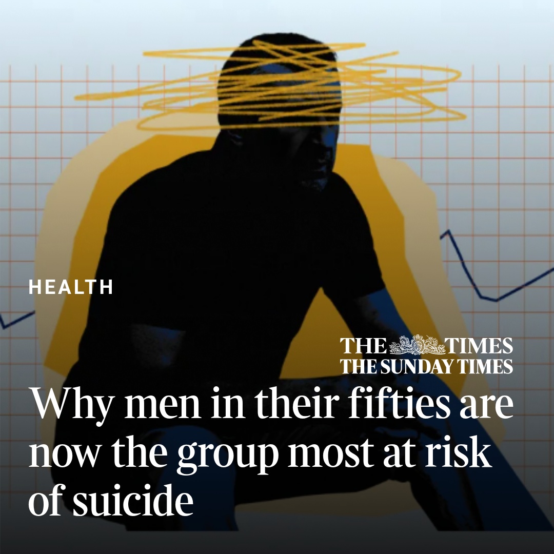 thetimes's tweet photo. Family breakdown and financial crises have changed the profile of those who are most likely to take their own lives