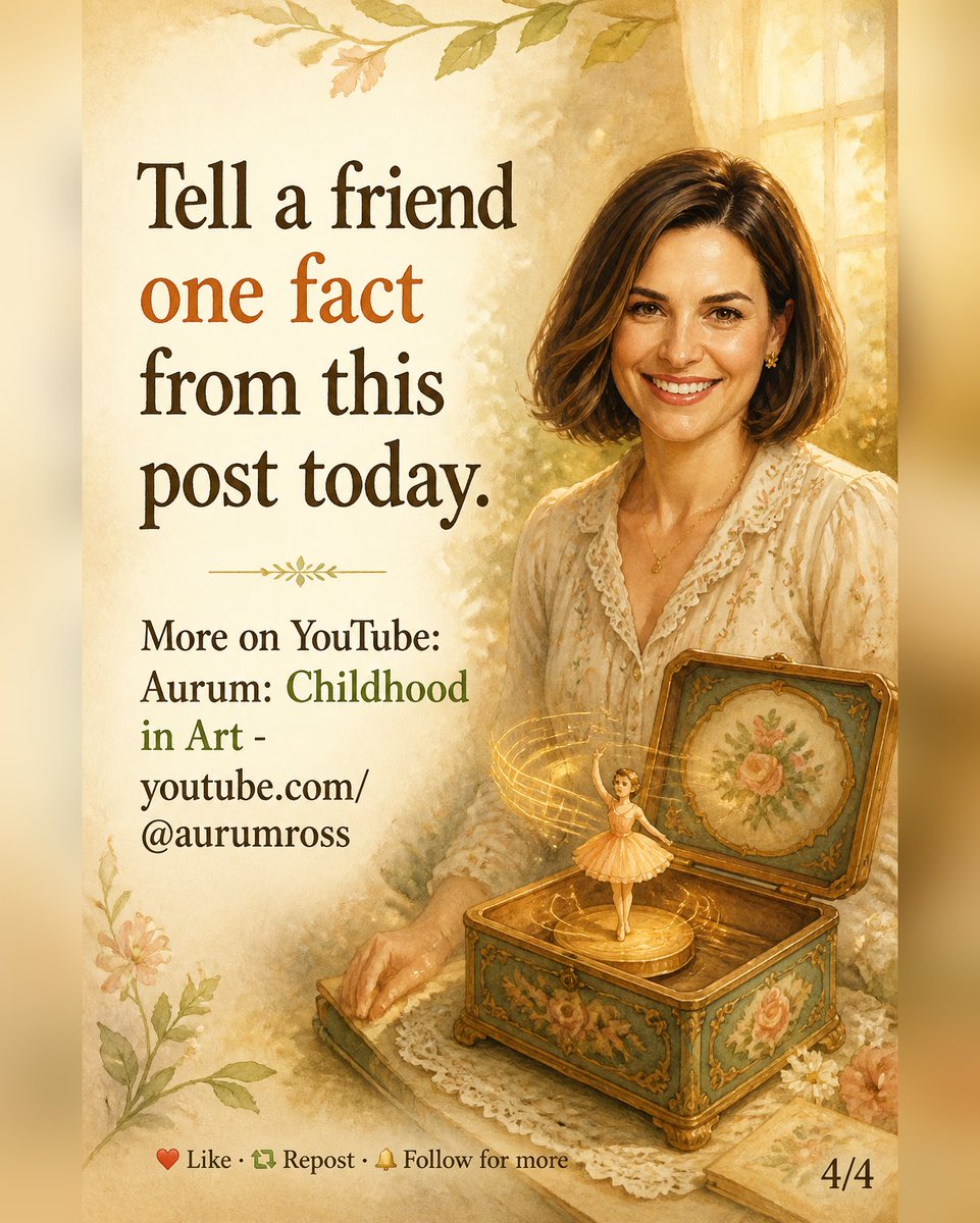 aurumross's tweet photo. The story behind Music box
Music box
Made with AI
#childhood #ChildhoodInArt #OldGames #History #Play https://t.co/oTzEAufzZB