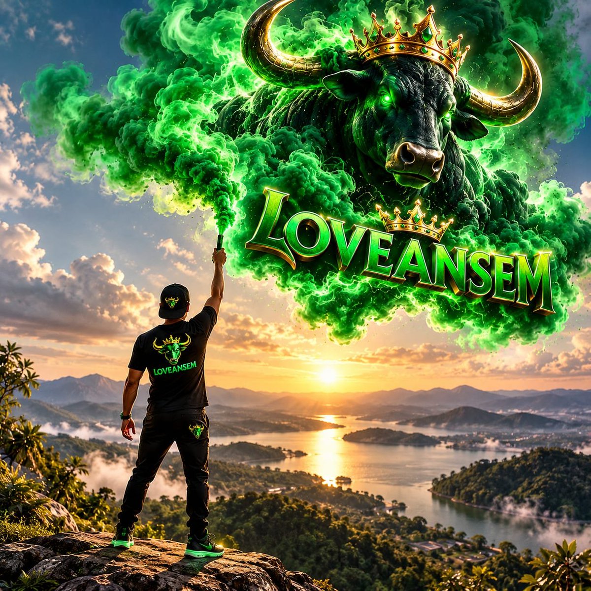 loveansem's tweet photo. Monday morning view from the top. The vision is clear.$LOVEANSEM is taking over the entire space. 

While they're doubting, we are building an unstoppable empire. $LOVEANSEM is the only play that matters. Let’s send it.🐂🀄 https://t.co/4zpvUUuHQM