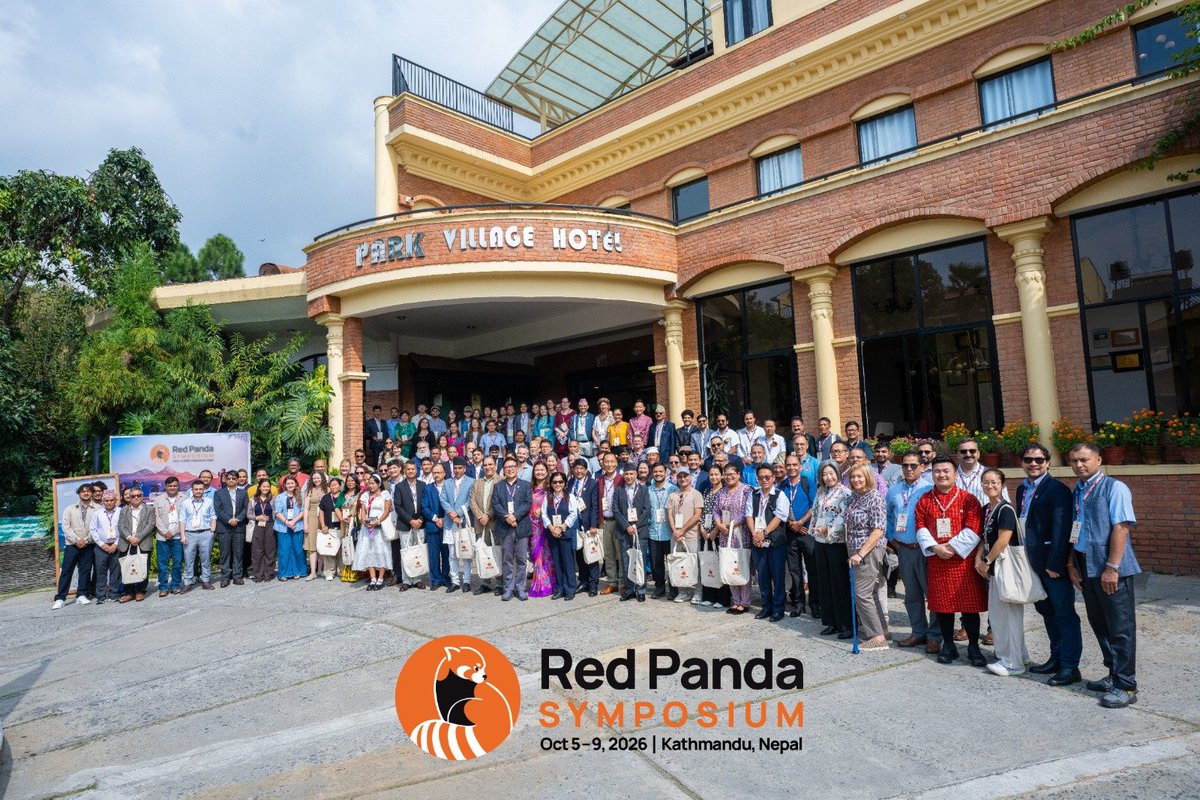 WorshipNature's tweet photo. World's 1st International Red Panda Symposium taking place in Kathmandu-- you might see someone you know 😃 @IUCNRedList @WWFNepal @OfficialZSL @ConservationAg pc @RedPandaNetwork https://t.co/EQmjynOUkq