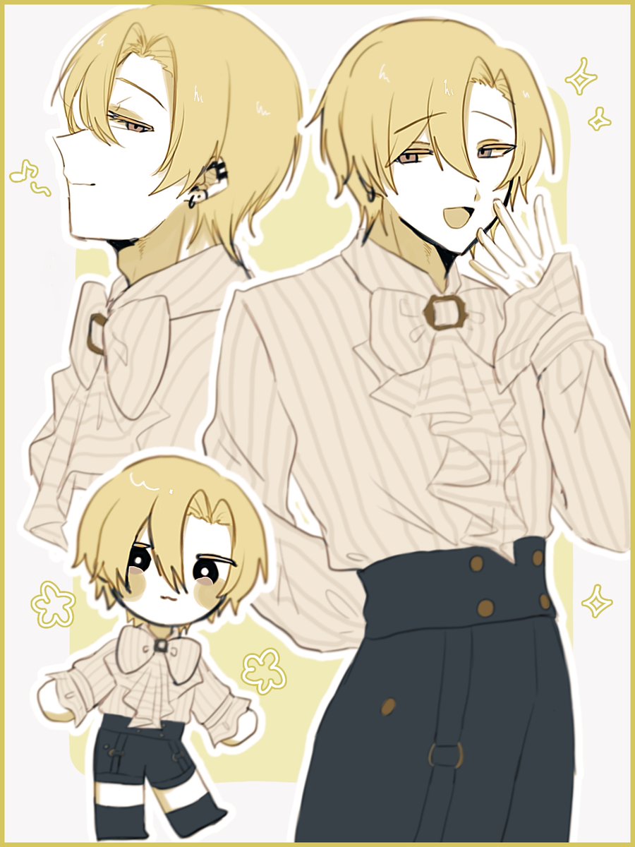 kabotya_ame_'s tweet photo. #四飼FA 
四人揃いました✨❤️🤍🖤💛✨ https://t.co/OWl20hyPFm
