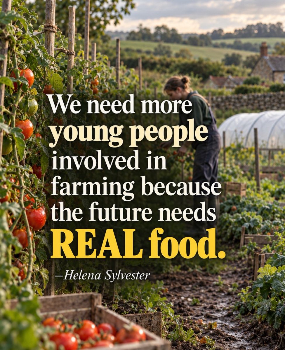 ClarksonsFarm1's tweet photo. Invest in the future health of your children, do not rely on any institution to teach them what food is and where it comes from.

Explain to them the benefits of locally sourced whole-foods and how they originate.

🌍🌎🌏 https://t.co/CTzTqYcKEb