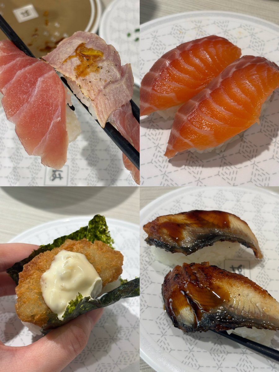 viewwrs's tweet photo. 🇯🇵🍣ครั้งแรกเลยกับการกินซูชิสายพานที่ร้าน HAMA SUSHI อยากบอกต่อโปรประจำเดือนนี้ราคาดีแถมยังอร่อยมาก ที่ว้าวสุดๆคือมากุโระจัมโบ้และปลาไหลย่างในราคา 30฿ ปลาไหลหวานฉ่ำฟินมากก มากุโระก้มีทั้งแบบดิบและย่างเนื้อคือดีเลย ห้ามพลาด! หอยนางรมฮิโรชิม่าทอดห่อสาหร่าย กรอบอร่อยอยากกินเปนสิบๆคำเลย ใครยังไม่เคยมากิน รีบมาด่วนๆ ราคาดีแถมยังอร่อย ประทับใจแน่นอนจ้า😋
📍MBK Fl.5 (Zone A)