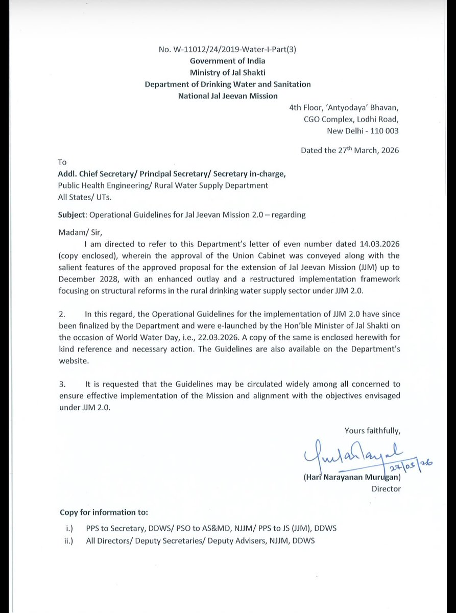 AkasaRamanaa's tweet photo. Credit Cannot Be Claimed for What You Failed to Deliver @YSRCParty & @ysjagan 

The revival of the Pulivendula Drinking Water Project did not happen by accident. It followed a clear intervention by Hon’ble Deputy Chief Minister and Rural Water Supply Minister Shri @PawanKalyan Garu after the NDA Government assumed office in June 2024.

The record is clear:

♦️ The Jal Jeevan Mission had suffered from serious implementation delays under the previous administration. The Centre had sanctioned JJM works for Andhra Pradesh, but the required State matching share was not released, resulting in under-utilisation of the available Central funds. 

♦️ In November 2024, Shri @PawanKalyan Garu met Hon’ble Prime Minister Shri @narendramodi Ji and Union Jal Shakti Minister Shri C.R. Patil Ji, presented the State’s concerns and sought an extension of JJM along with support to revive and accelerate the stalled drinking-water works. 

♦️ The extension of the Mission subsequently enabled Andhra Pradesh to utilise the available funds and revive projects including the Pulivendula Mega Water Grid. The project has now reached 96% completion, with nearly ₹280 crore mobilised under JJM and Amarajeevi Jaladhara. 

So, before claiming credit for a project that is now nearing completion, it is important to remember why it was stalled in the first place.

The previous administration had the scheme, the Central support and the opportunity. What was missing was timely implementation and utilisation.

Shri @PawanKalyan Garu took charge, took the issue to Delhi, secured the necessary support and pushed the project back into execution.

You cannot claim credit for the revival of a project that your own administration failed to deliver.

The people of Pulivendula deserve facts, not credit-taking.

The record is there. The progress is visible. The numbers speak for themselves.

#Pulivendula #JalJeevanMission #AmarajeeviJaladhara #PawanKalyan #AndhraPradesh #PawanKalyanTransformsAP