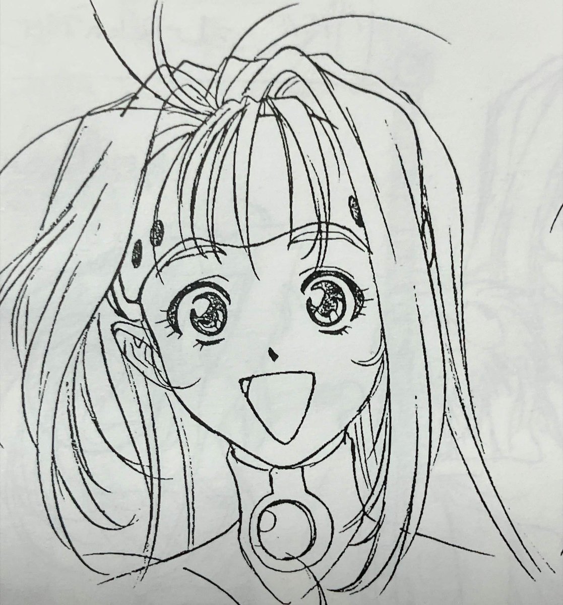 nagisa82tomo's tweet photo. 🔥桂憲一郎さんの描くバサラはカッコいいのに少年味もあって、いつも楽しそうで大好き❤️‍🔥特に第7話『サマー・アクシデント』でのミレちゃんの銀河級きゃわわと、守護神・ガムリン君のイケメン度が凄かった…！
桂さんが描かれた『マクロス7』ずっと大好きです。

ご冥福を心よりお祈りいたします。 https://t.co/H4CHuy75NX