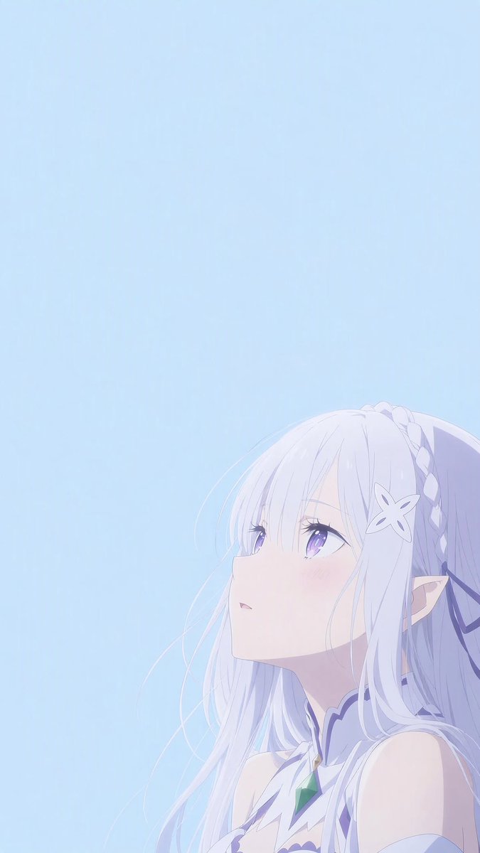 WSSMihawk's tweet photo. Emilia &amp; Rem #Emilia #Rem #ReZero https://t.co/k0CXzfVyok