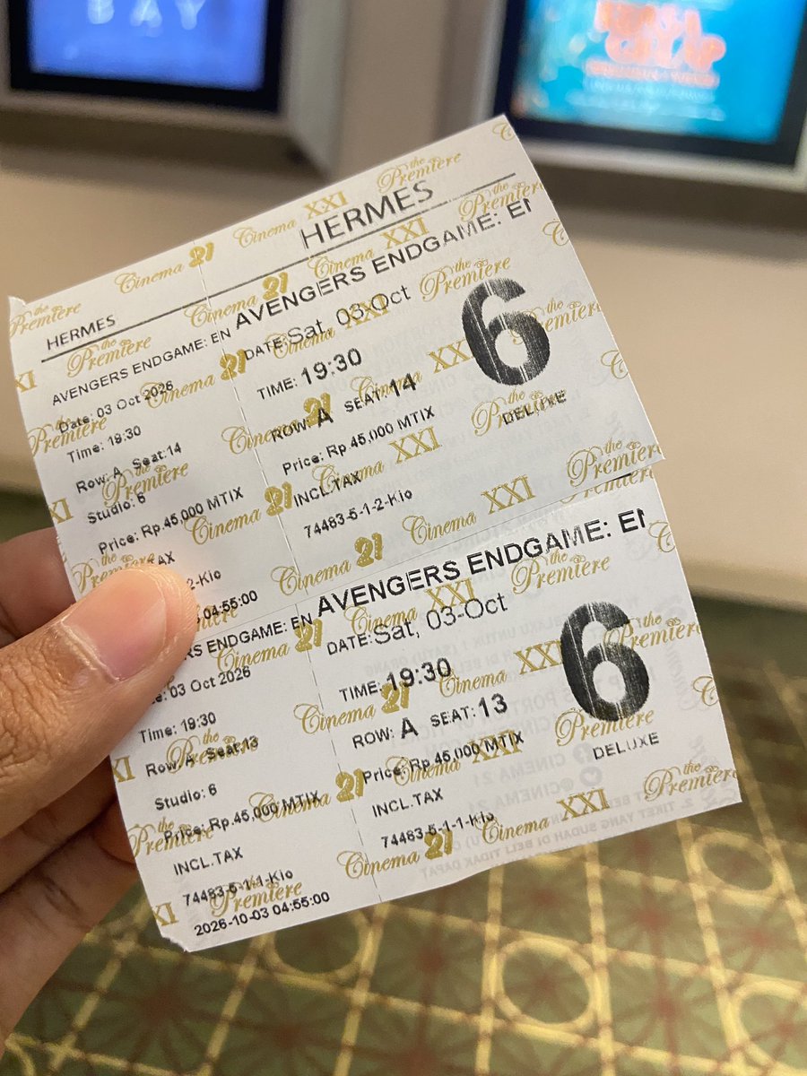 bbyyoo02's tweet photo. Nonton brg pacar akhirnya tersampaikan, karna sibuk ini itu terimakasih sayaaang

#medan #avengers https://t.co/2ht0KNZhEb