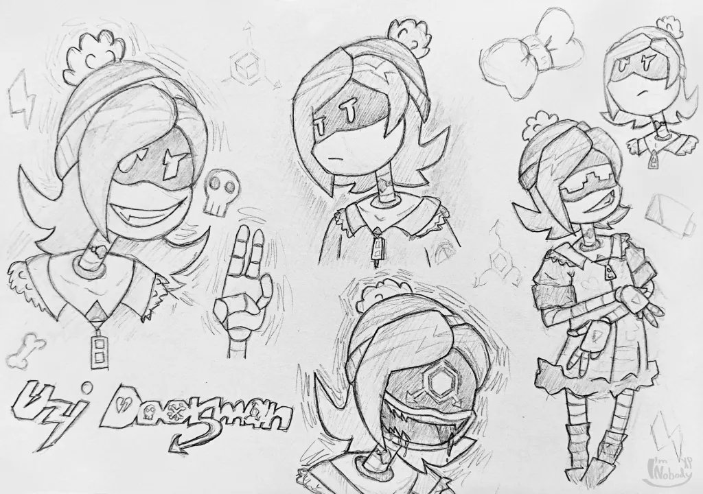 Im_Nobody_XP's tweet photo. Some old uzi sketches:P

#sketches #murderdrones #md #murderdronesuzi #uzidoorman https://t.co/QEHbE1miDj