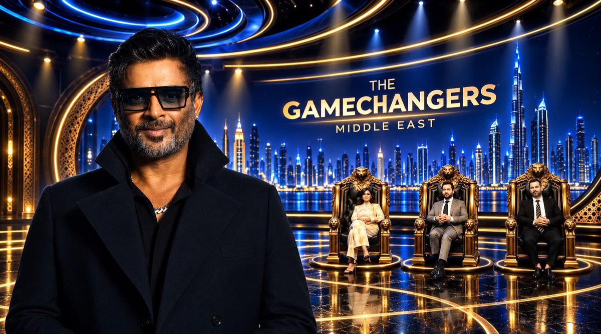 atulmohanhere's tweet photo. #RMadhavan is set to host #TheGamechangersMiddleEast, featuring visionary startup founders and global investors! Produced by #OptimystixEntertainment, the show is scheduled to premiere on #ColorsTV #MiddleEast with simultaneous streaming on major OTT platforms. https://t.co/NHhaSWN1Bi