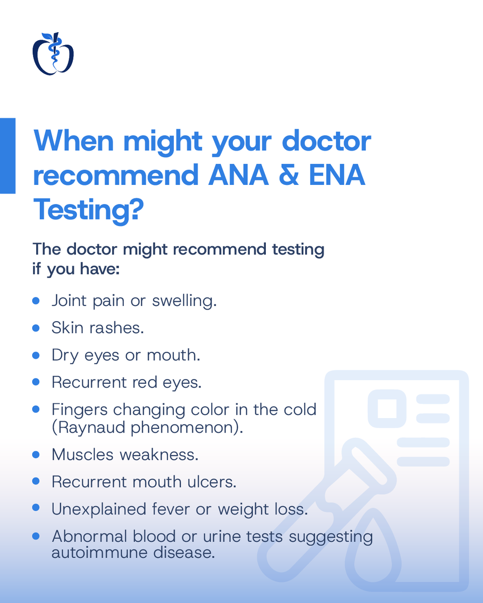 ADKHospital's tweet photo. Ever feel like your body is working against you?

That's where the ANA and ENA Profile test comes in.

Take the first step toward clarity and better health outcomes. Call 1440 to book an ANA and ENA Profile Test today.

#ADKHospital #HealthScreening #CaringForYou https://t.co/gRTa97V4iT