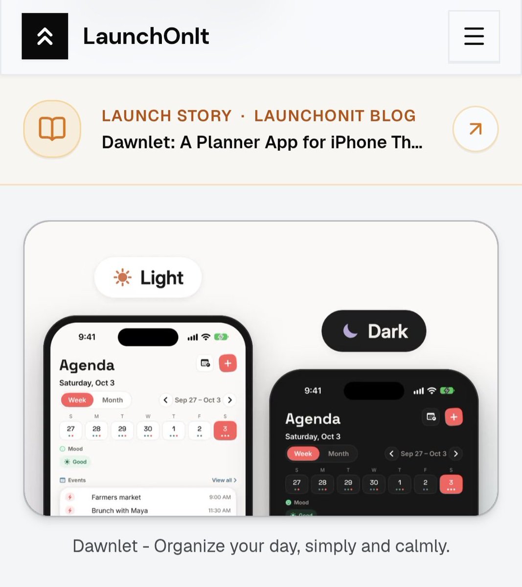 minimalsource's tweet photo. huge shoutout to Dawnlet by @AlyBadawy for backing the platform. 

getting their deep-dive review and permanent backlinks live today so they can get real users and feedback.

let's ship it 📈 https://t.co/JgNx1VOMKY