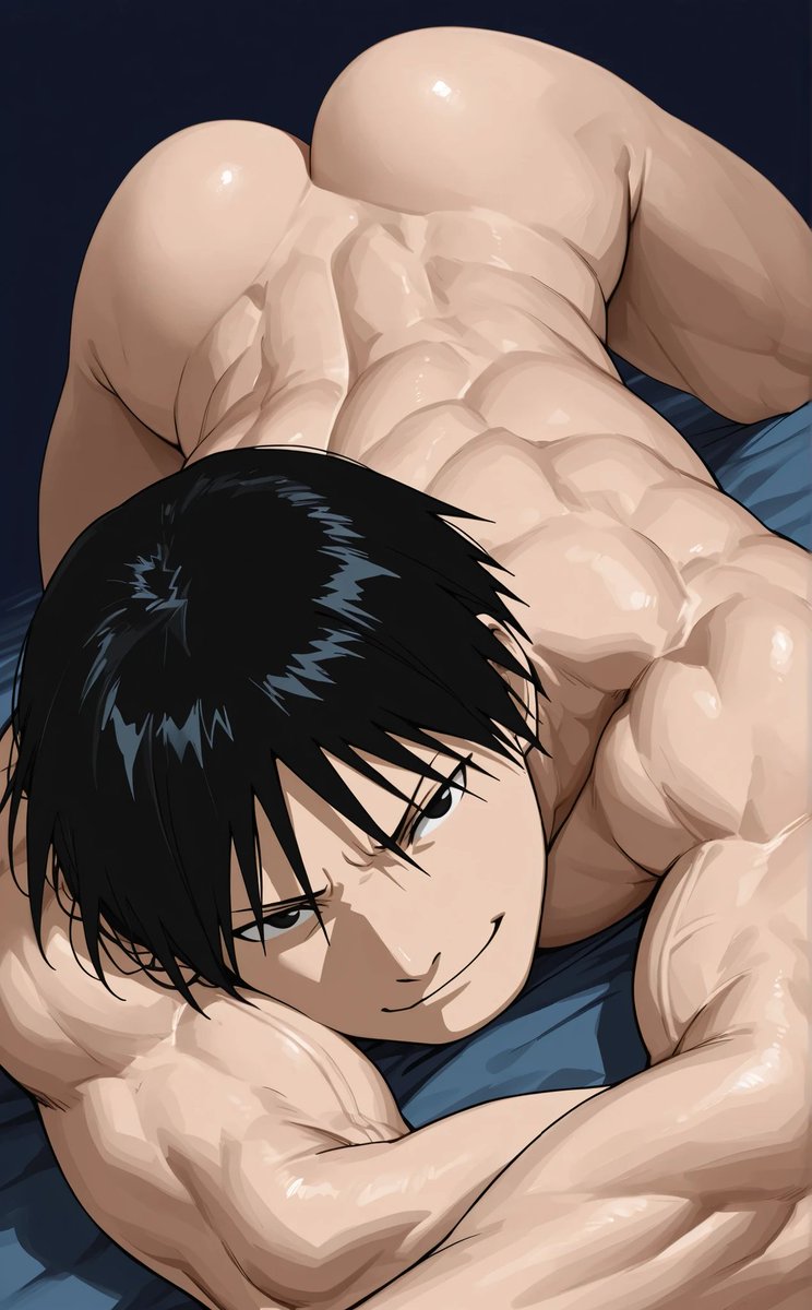 NoellyC00mer's tweet photo. #RoyMustang #FullmetalAlchemist #cuntboy #bara #muscles #gay #yaoi https://t.co/hvUQ4iKPrL