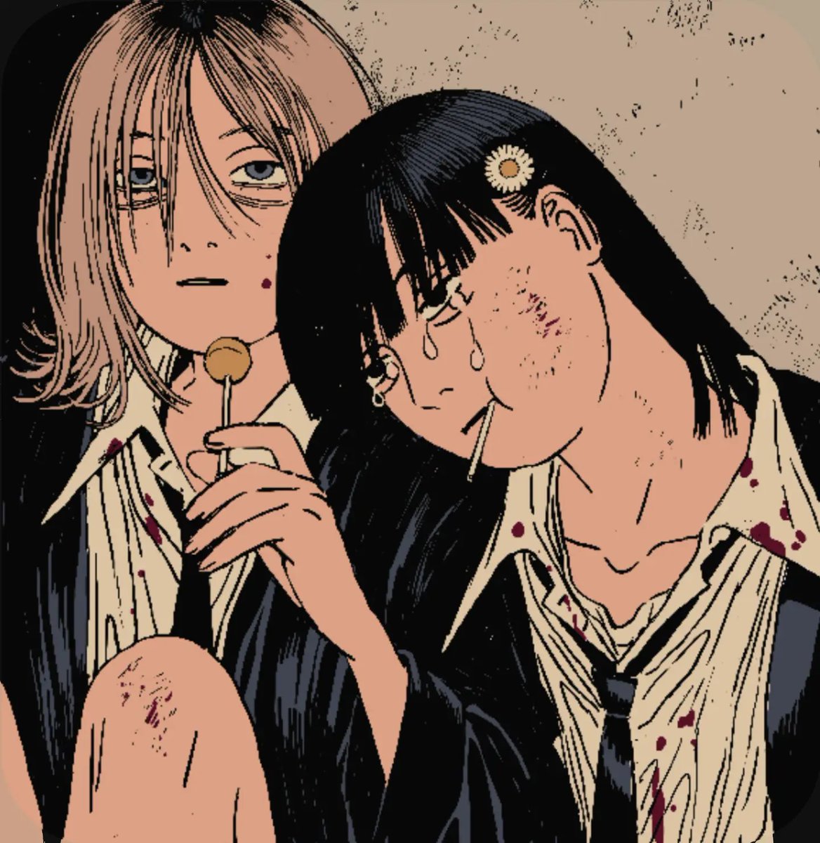 _Meloku's tweet photo. I love Camille Broutin’s illustrations for YON so much. I really need an artbook! https://t.co/dyoeuI3SHT