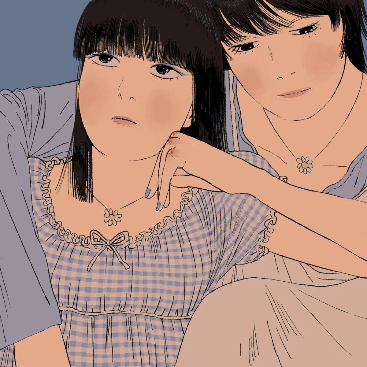 _Meloku's tweet photo. I love Camille Broutin’s illustrations for YON so much. I really need an artbook! https://t.co/dyoeuI3SHT