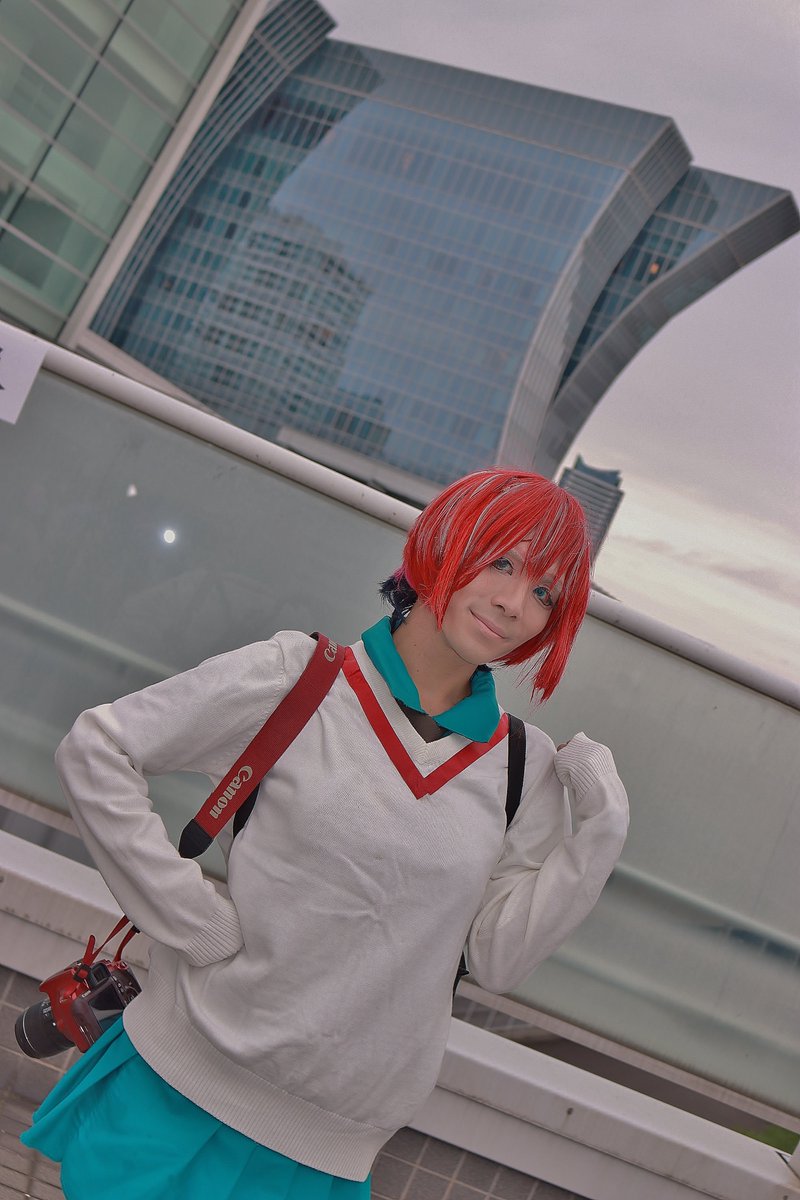 kholodholo's tweet photo. マチュ　地球の日本の港街 横浜に降り立つ

撮影 @39ragi_ramon さん Thanks
（通りかかった所、話しかけて貰って撮影ありがとうございました）
#ANIMEK https://t.co/vVl0vUVZNK