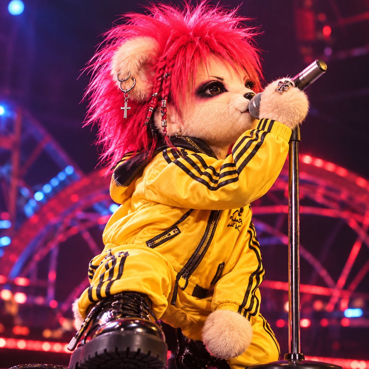 hide722yu's tweet photo. hideをイメージした、くま🧸ちゃん(*´罒`*)

 #hide
 #くま
 #画像どうぞ https://t.co/MStUzUpQMy