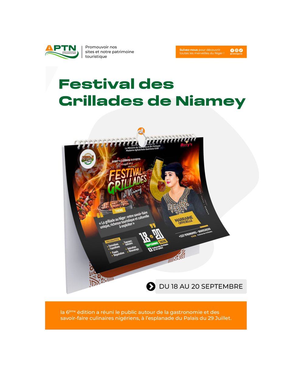 visitnigerne's tweet photo. Ce mois-ci, l’APTN a pris part à plusieurs rendez-vous qui ont mis à l’honneur l’artisanat, la culture, le tourisme et les savoir-faire nigériens, au Niger comme dans la sous-région. 2/3 https://t.co/utgNuNk0mJ
