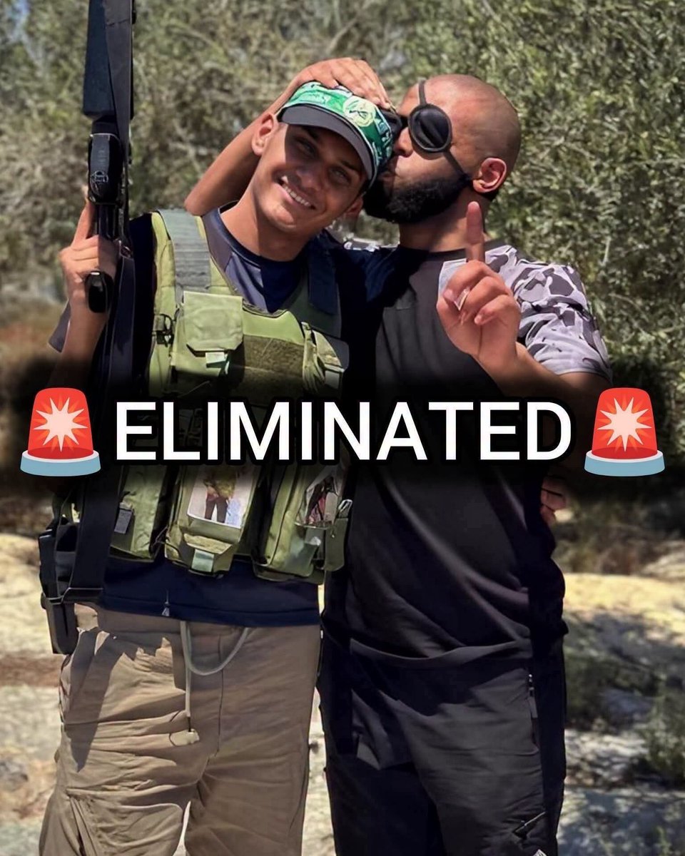 PatriotEmma47's tweet photo. 🚨ELIMINATED: Two Hamas Palestinian terrorists were eliminated today by Israeli Air Force jets in Jenin, in Judea and Samaria. https://t.co/Sl3GFE7JZO