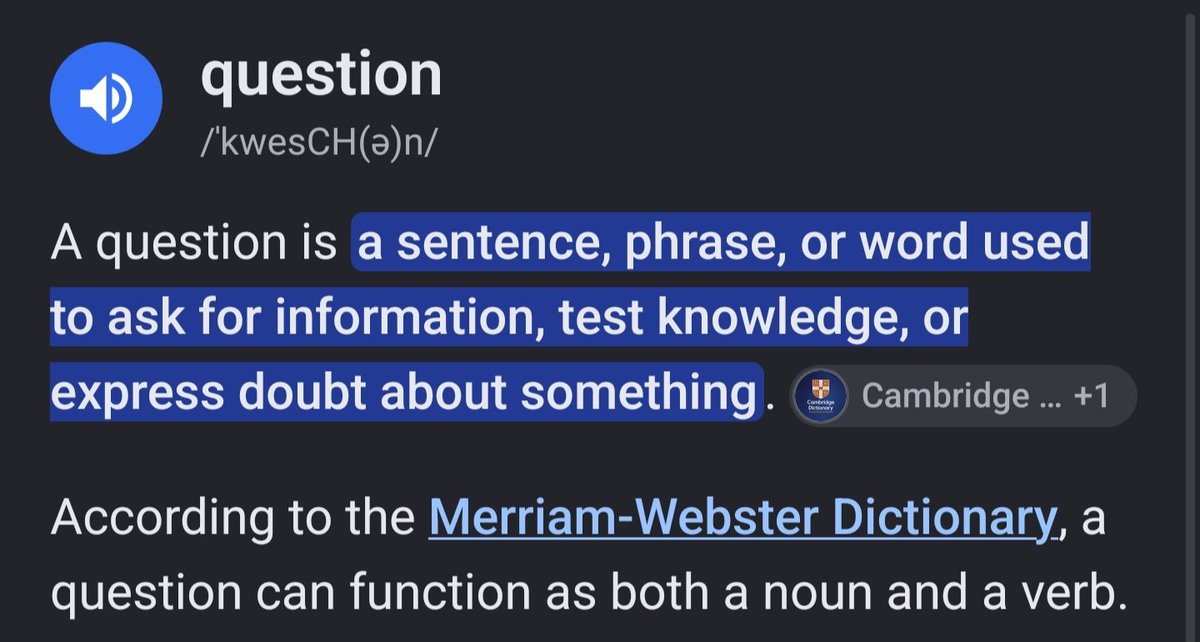 johnsmitghplk's tweet photo. @Nahnakusa @troyamitwt @HeismanDev @jason_sika I wasn't telling you dumbfuck, my first word was literally ask, ask ≠ tell
And my question pretty much fits into "ask for infornation" and "test knowledge", thats 2/3 and is definitively a question. Go be retarded somewhere else you're wasting my time, in fact go read a book. https://t.co/aoiedmuQya