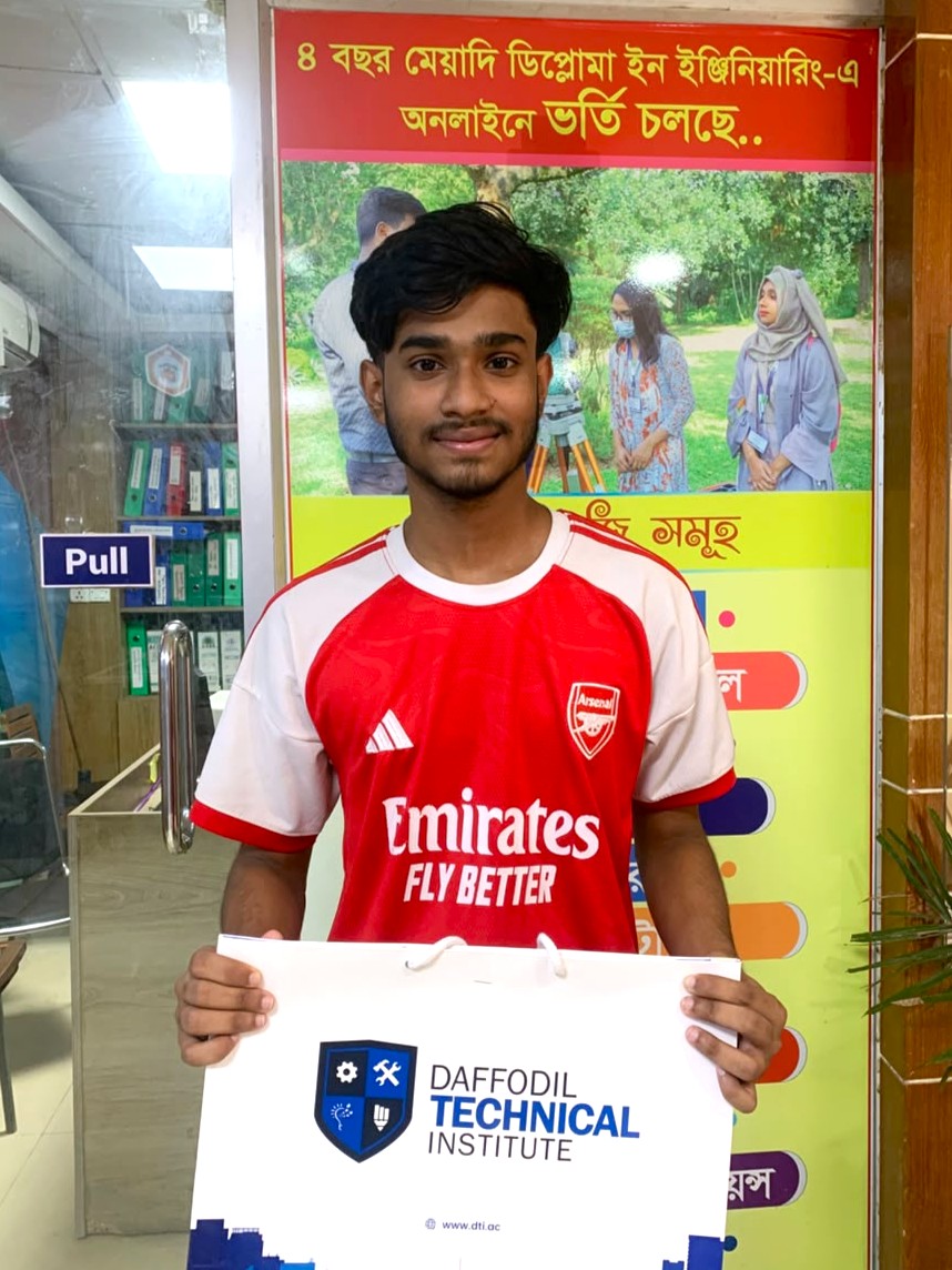 DaffodilTe603's tweet photo. Daffodil Technical Institute-এ ভর্তি হচ্ছে ২০২৬-২৭- শিক্ষাবর্ষে! 🎓

ভর্তি কার্যক্রমের পাশাপাশি থাকবে ক্যারিয়ার কাউন্সেলিং, প্রজেক্ট শোকেজসহ নানা আকর্ষণীয় আয়োজন।তাই দেরি না করে আপনার ক্যারিয়ারের নতুন যাত্রা শুরু করুন Daffodil Technical Institute-এর সঙ্গে।

#DTI #Admission https://t.co/48adQRS5pG