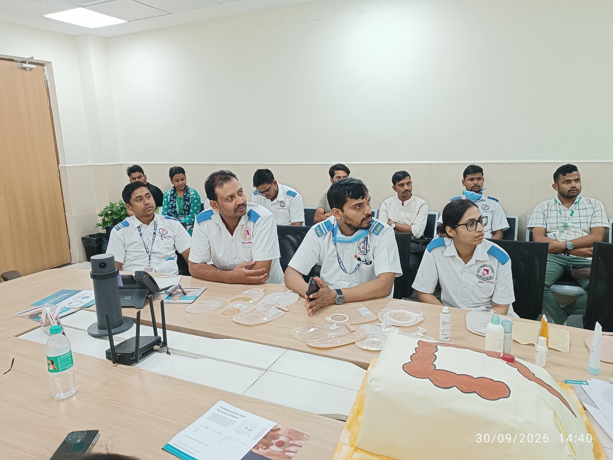 HBCHRC_Bihar's tweet photo. A workshop on "Stoma Care and Its Management" was successfully conducted on 30 September 2026 at Homi Bhabha Cancer Hospital &amp; Research Centre, Muzaffarpur, with the objective of enhancing the knowledge and practical skills of nursing staff in providing comprehensive care to https://t.co/ED0LxyGVsP