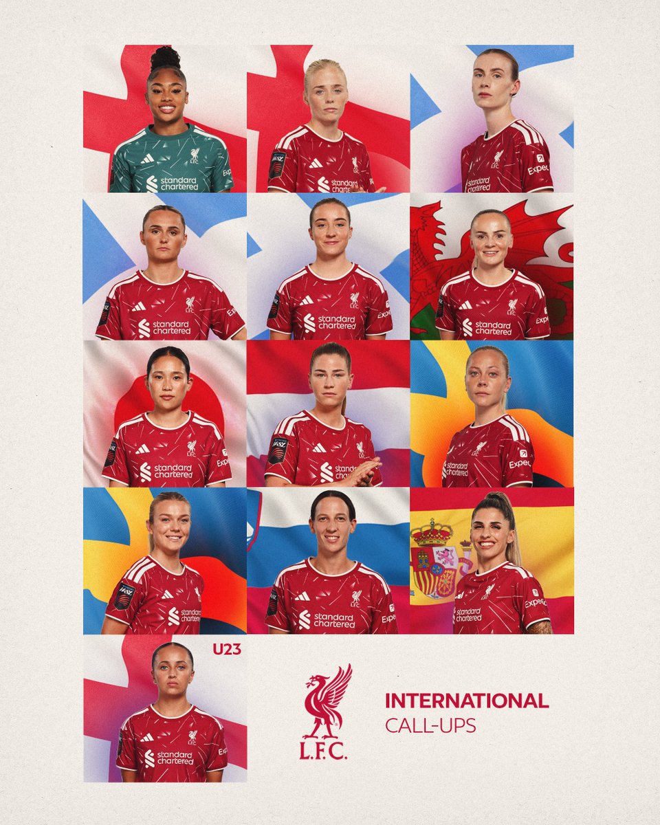 LiverpoolFCW's tweet photo. Best of luck to our Reds in action during the international break ✈️🔴 https://t.co/EBSYmzijkj