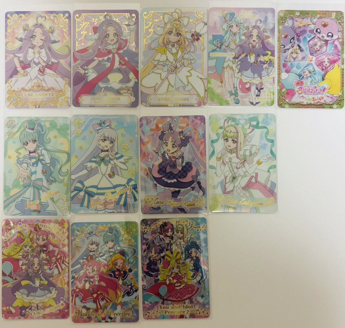 alsykj's tweet photo. 映画 名探偵プリキュア たんプリ キラキラカードグミ

譲 P01/P02/🤍P05/P06/P11/P12/P15/P16/P20/P21/P22/P23

求 過去弾🖤アルカナシャドウ>>>るるか/ミスティック>みくる>>アルカナ＆ミスティック

🤍は🖤を含む交換のみ
アルカナシャドウとるるか最優先
Yahooフリマでの交換

よろしくお願いします https://t.co/PlMHc8AQAH