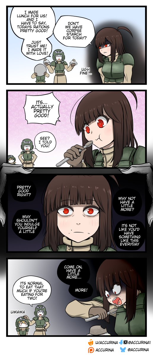 Accurina1's tweet photo. Eating for two (2)

#Warhammer40k #WarhammerCommunity https://t.co/0tVAjnaMS0
