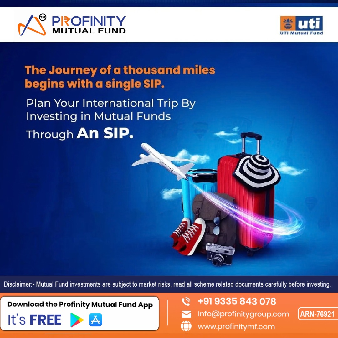 profinitymf's tweet photo. Your next destination starts with a plan. ✈️🌍

Dreaming of an international getaway? Start building your travel fund with regular SIP investments and work towards your dream holiday.

📲 Download the Profinity Mutual Fund App.

#ProfinityMutualFund #SIP #MutualFunds #TravelGoals https://t.co/umVfGdBmNJ
