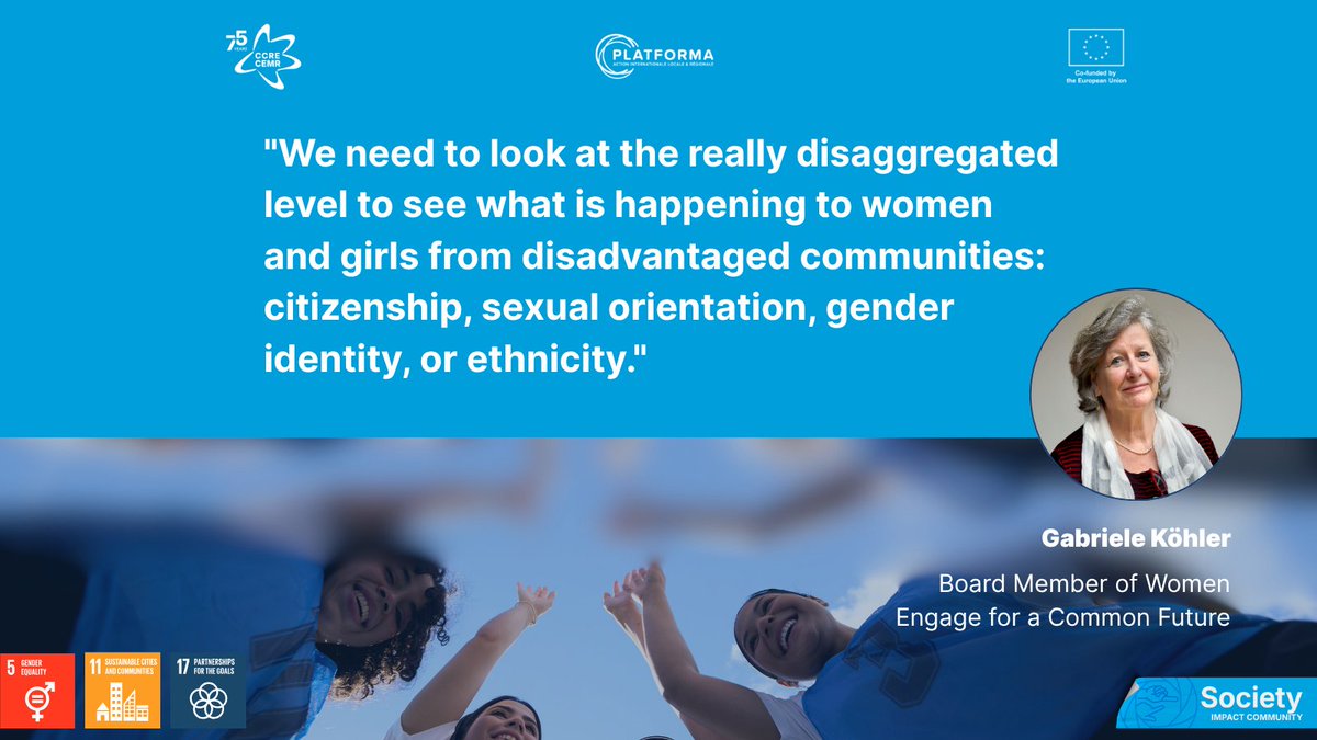 Platforma4Dev's tweet photo. @EU_Partnerships @CCRECEMR @EvaBanos1 Gabriele Köhler (Women Engage for a Common Future) stressed that voluntary reviews alone are insufficient.

She insisted that binding accountability mechanisms are needed. https://t.co/IF0WdV6BDl