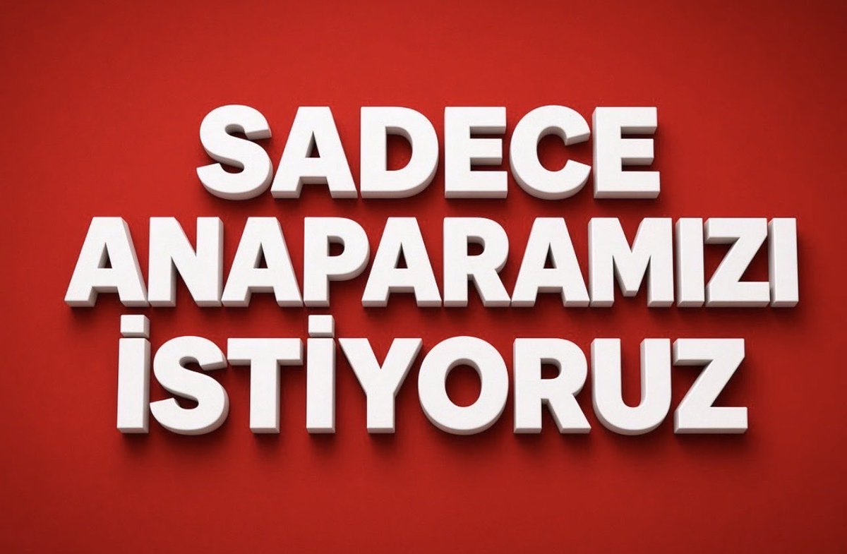 Tuncfizlemaksu7's tweet photo. Sayın cumhurbaşkanımız tek ümidimiz sizsiniz ana paramızı istiyoruz başka bir şey değil #FonMagdurlarininSabriKalmadi #HalkBuradaSpkNeredeğil @RTErdogan https://t.co/jMdtPXcYtU