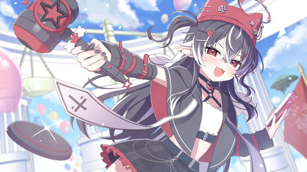 lxcd_NICO's tweet photo. ⋆͛📢⋆『えっへん.ᐟ.ᐟ💫』⋆͛📢⋆

⚖昨日SNSデビューをした #新人VTuber で
偉大なる裁判官（自称）.ᐟ.ᐟ

︎︎⚖天界ギルドでｽｸｽｸ成長中(お預かり中)💫

︎⚖10/24初配信まで毎日shorts動画投稿‼️

リプライぜ~んぶお返事する( ⩌⩊⩌)✧!!

#10月のVTuberフォロー祭り‍ 
#VTuber準備中 https://t.co/KgBunomK5M