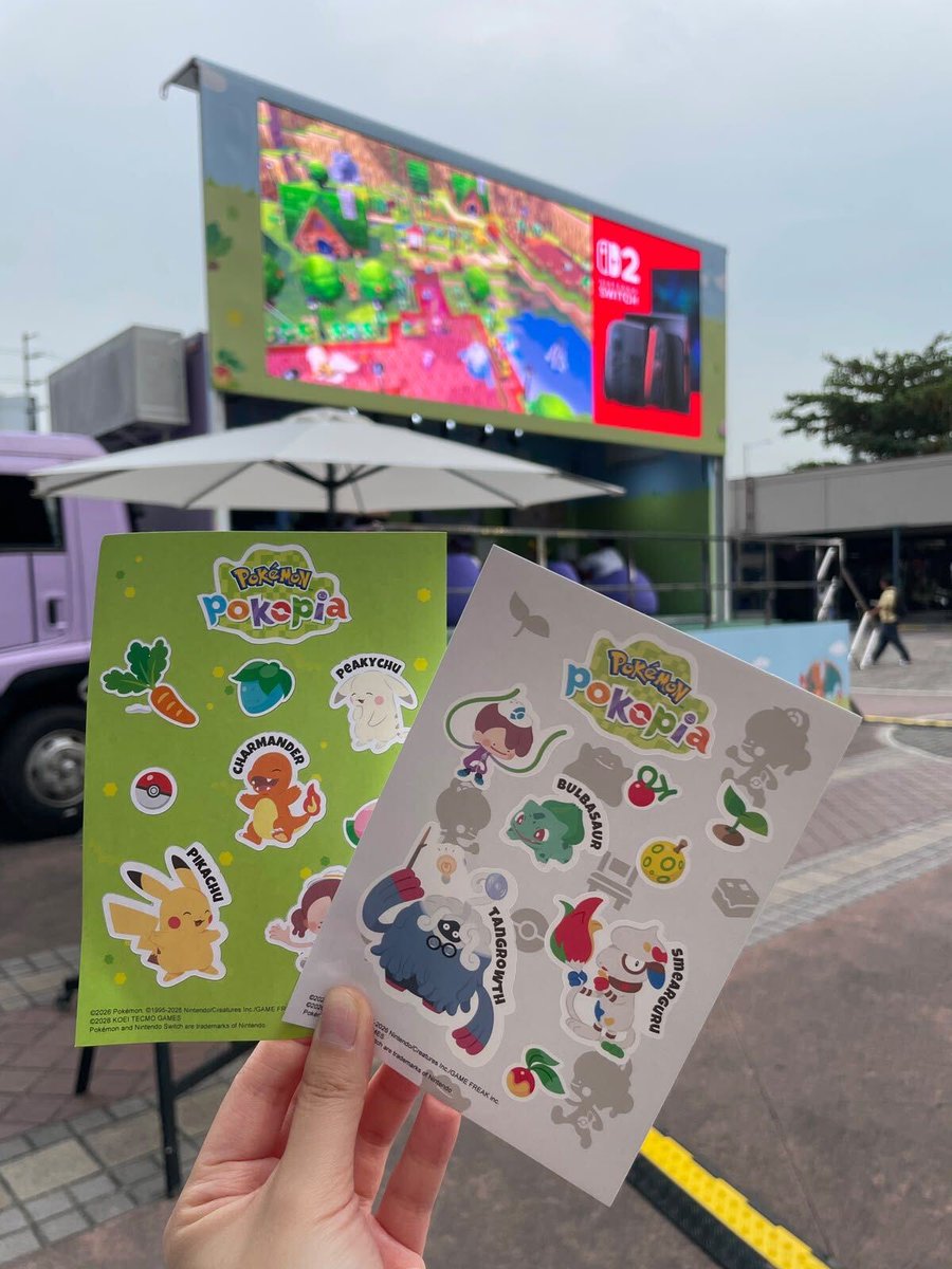 PhilstarNews's tweet photo. The Pokemon Truck has arrived in Manila!

The LED Pop-up truck will be touring various malls in Luzon. The tour started this weekend at the Market! Market! Mall in BGC.

The truck has six Nintendo Switch 2 gaming stations, where fans could play Pokemon Pokopia and two other Nintendo games.

Fans could also enjoy the interactive Pokemon Pokopia photo zone and decorative wall, a coloring corner and a rest area.

Weekly, the truck will be roving around specific routes in Paranaque, Las Pinas, Muntinlupa and Cavite. In the weekends, the truck will anchor at locations for the full gaming experience.

During selected weekend sessions, fans may be treated to Pikachu mascot appearances!

The Pokemon Truck experience will run from October to January next year.