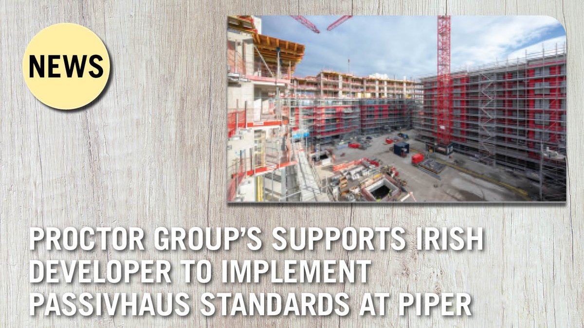 ArchitectsDF's tweet photo. Excited to see Proctor Group supporting an Irish developer in implementing Passivhaus standards at Piper Square! 🌍🏗️ 

Read more here: https://t.co/NMiC6YVwFK 

#SustainableBuilding #Passivhaus #GreenArchitecture https://t.co/vsdQmnkLWu