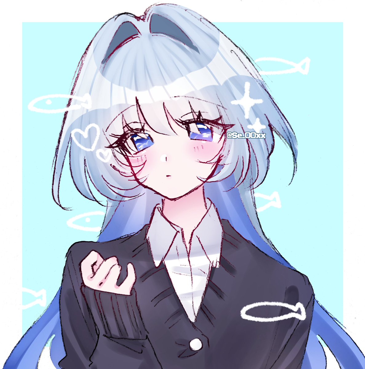 Se_00xx's tweet photo. 10月なったので繋タグ放出❕❕
oc中心に描いてます！₹˝ｬʓと寒色が好きです
創作やお絵描きが好きなお友達を大募集中です🐟🫧
全反応巡回します❕❕
 #絵描きさんと繋がりたい 
 #秋の創作クラスタフォロー祭り
 #絵柄が好みって人にフォローされたいㅤ https://t.co/p7jQTgkO6V