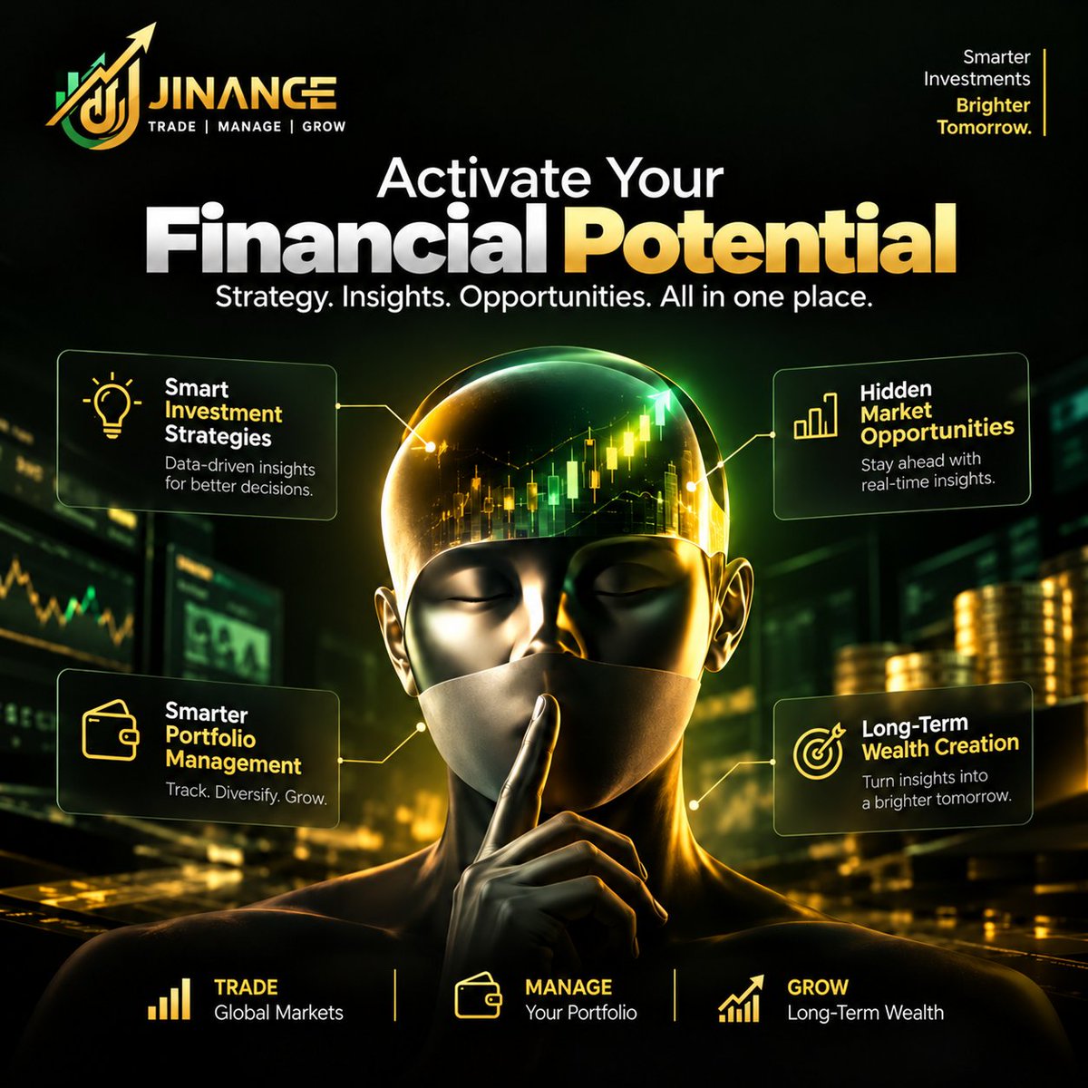 JinanceOfficial's tweet photo. Unlock your financial potential. 💡📈
Smarter strategies, better insights, bigger opportunities.
Trade. Manage. Grow.
#Jinance #FinancialGrowth #SmartInvesting #TradeManageGrow https://t.co/zsYiUcAy2u