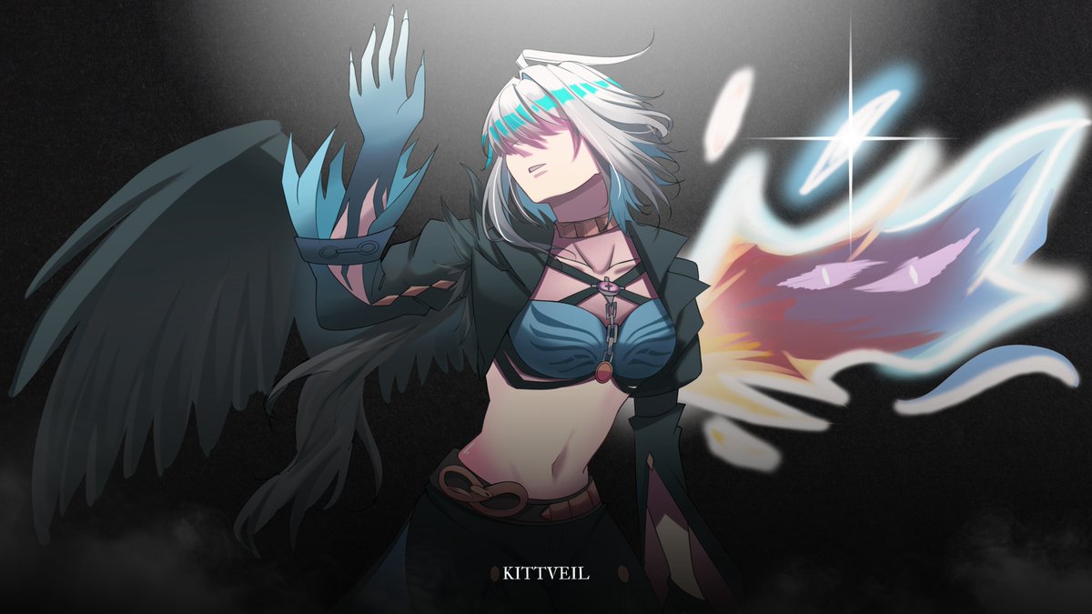 Kittveil_'s tweet photo. I LOVE HER DESIGN SO MUCH, So.. i drew her again 🤧 | #WuwaFansart #WuWaAniversary
#WutheringWaves #WuWaTweet
#Digitalart #art https://t.co/ebIQEpQzk1