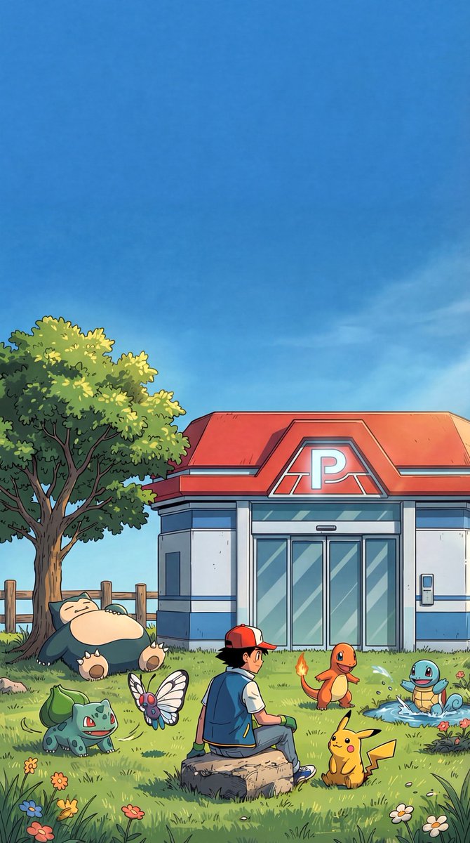 WSSMihawk's tweet photo. Pokémon #AshKetchum #Pikachu #HoOh #Charmander #Bulbasaur #Squirtle #Butterfree #Snorlax #Pokemon https://t.co/fBMaZJwfeJ