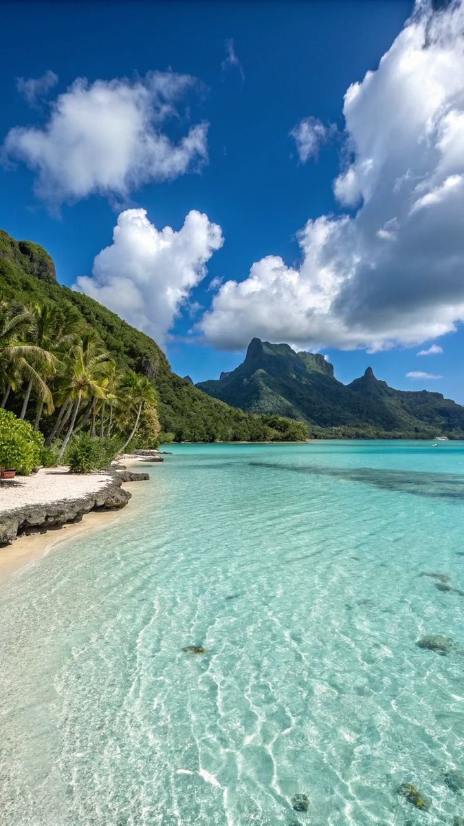 NaturalWorld515's tweet photo. Morning view of Bora Bora 🇵🇫 https://t.co/qo4KtD9kNL