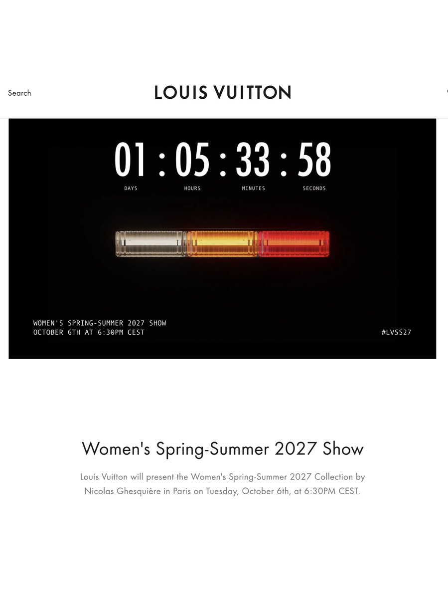 btf0327's tweet photo. Louis Vuitton Women’s Spring-Summer 2027 Show set-up like a racing circuit ahead of tomorrow’s show. 🏁 https://t.co/Vrdmw5oNsB