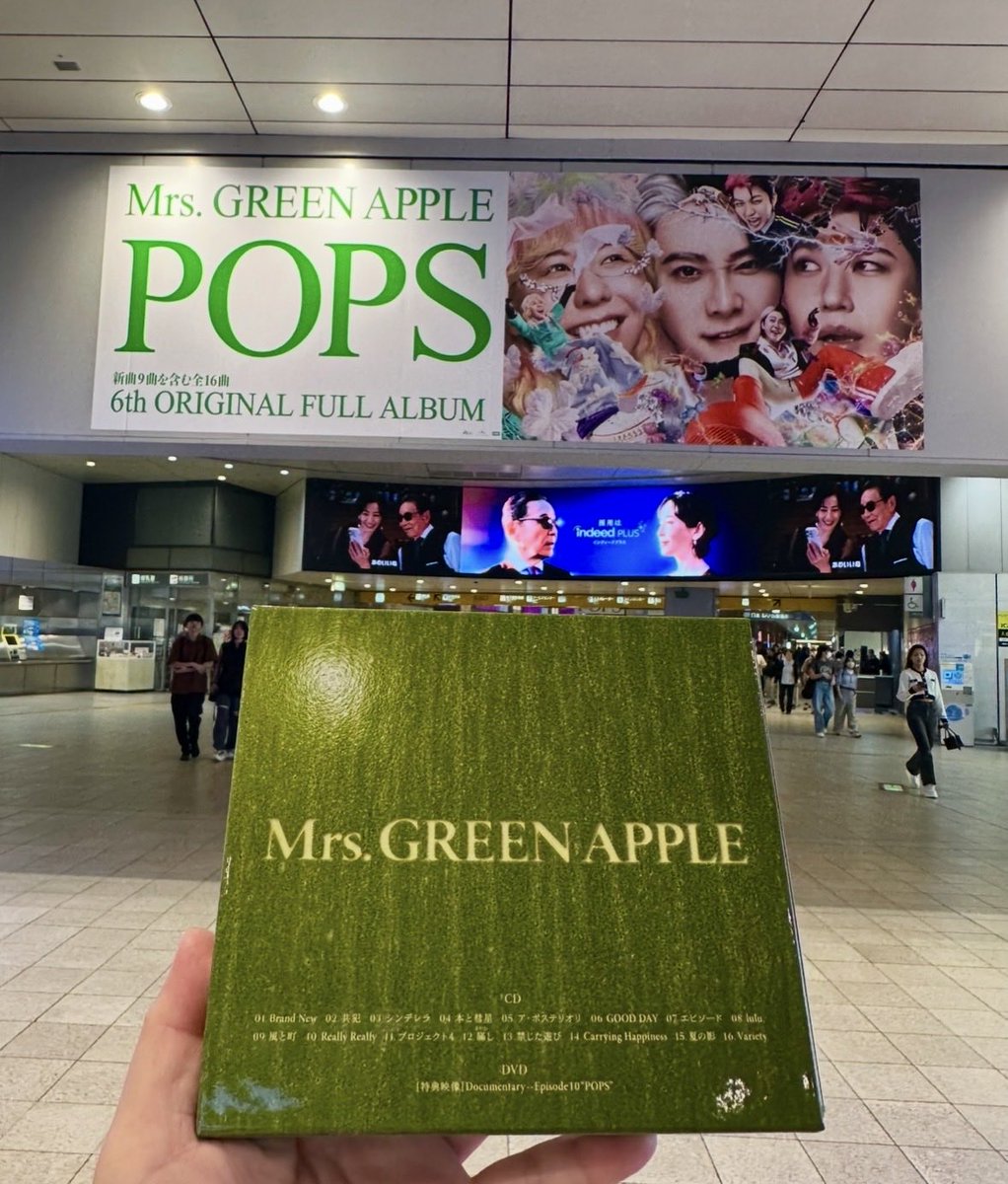 aki_ringo23's tweet photo. #ミセスPOPS
 #西鉄福岡天神駅 https://t.co/THs8G6pIxZ
