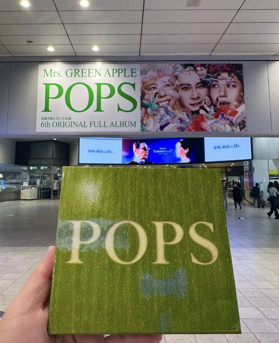 aki_ringo23's tweet photo. #ミセスPOPS
 #西鉄福岡天神駅 https://t.co/THs8G6pIxZ
