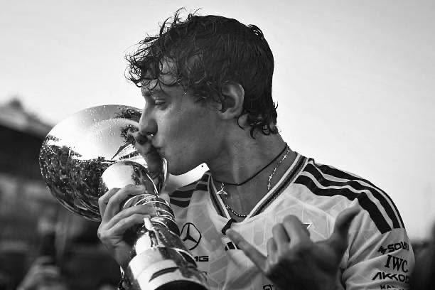 antqonelli's tweet photo. Known for his calm and humble personality, Kimi is focused and determined on the track. He is considered one of Italy’s most promising young racing talents. https://t.co/d912rskfUl